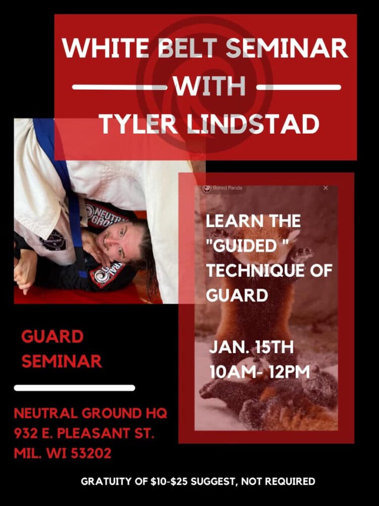 White Belt Seminar With Tyler Lindstad