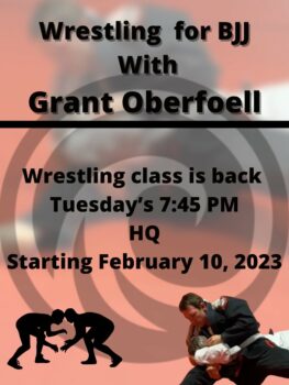 Wrestling for BJJ with Grant Oberfoell
